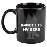 Bandit Is My Hero Funny Show Dad Blue Heeler Dog 11oz C Handle Ceramic Mug