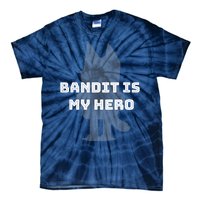 Bandit Is My Hero Funny Show Dad Blue Heeler Dog Tie-Dye T-Shirt