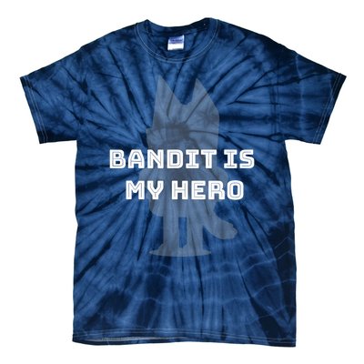 Bandit Is My Hero Funny Show Dad Blue Heeler Dog Tie-Dye T-Shirt