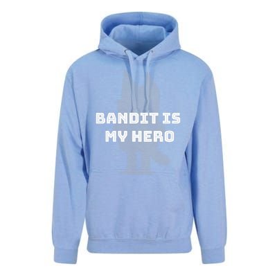 Bandit Is My Hero Funny Show Dad Blue Heeler Dog Unisex Surf Hoodie