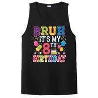 Bruh Its My 8th Birthday 8 Year Old Birthday Party Fun PosiCharge Competitor Tank