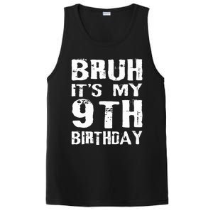 Bruh It's My 9th Birthday 9 Year Old  PosiCharge Competitor Tank