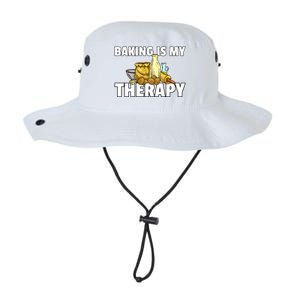 Baking Is My Therapy Bake For Bakery Baker Gift Legacy Cool Fit Booney Bucket Hat