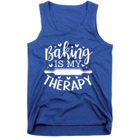 Baking Is My Therapy Don't Need A Rehab But Flour And Sugar Great Gift Tank Top