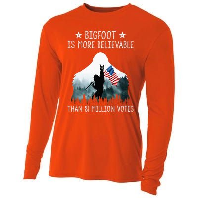 Bigfoot Is More Believable Than 81 Million Votes Cooling Performance Long Sleeve Crew