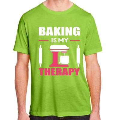 Baking Is My Therapy! Kitchen Baker Passion Great Gift Adult ChromaSoft Performance T-Shirt