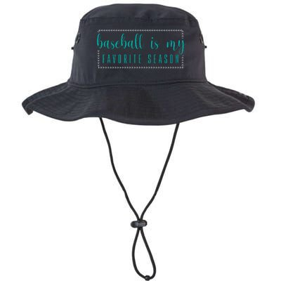 Baseball Is My Favorite Season Baseball Gift Legacy Cool Fit Booney Bucket Hat