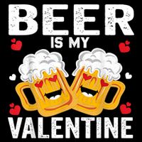 Beer Is My Valentine Glasses Of Beer Happy Valentines Day Wool Snapback Cap