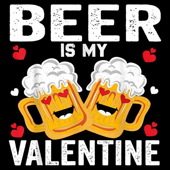 Beer Is My Valentine Glasses Of Beer Happy Valentines Day Wool Snapback Cap