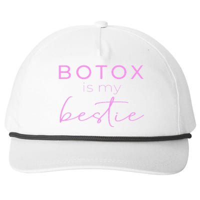 Botox Is My Bestie Plastic Surgery Snapback Five-Panel Rope Hat