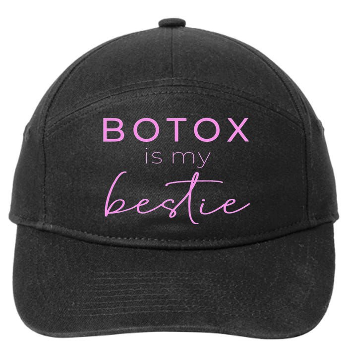 Botox Is My Bestie Plastic Surgery 7-Panel Snapback Hat