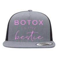 Botox Is My Bestie Plastic Surgery Flat Bill Trucker Hat