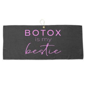 Botox Is My Bestie Plastic Surgery Large Microfiber Waffle Golf Towel