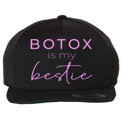 Botox Is My Bestie Plastic Surgery Wool Snapback Cap