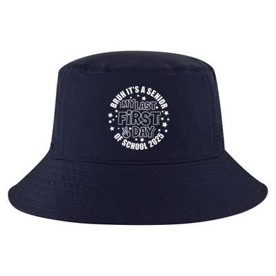 Bruh ItS My Last First Day Senior 2025 Back To School Funny Cool Comfort Performance Bucket Hat