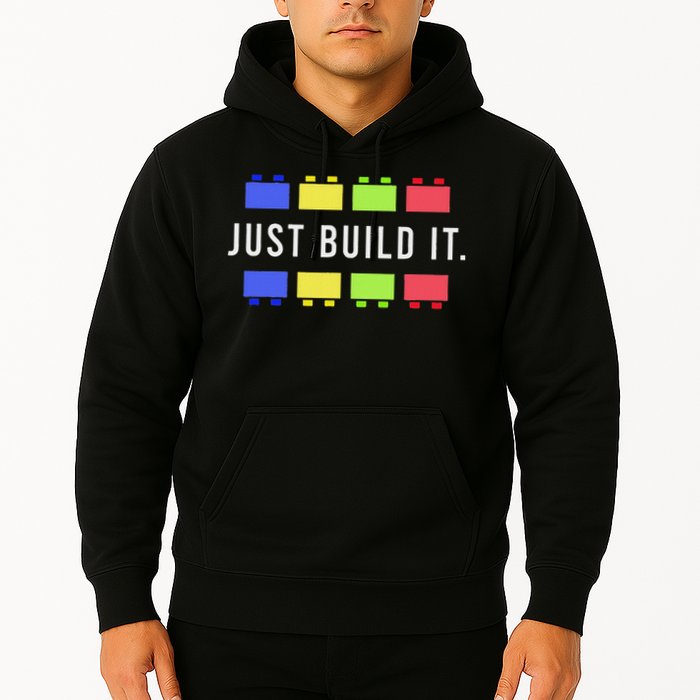 Build It Master Builder Construction Building Blocks Bricks Hoodie