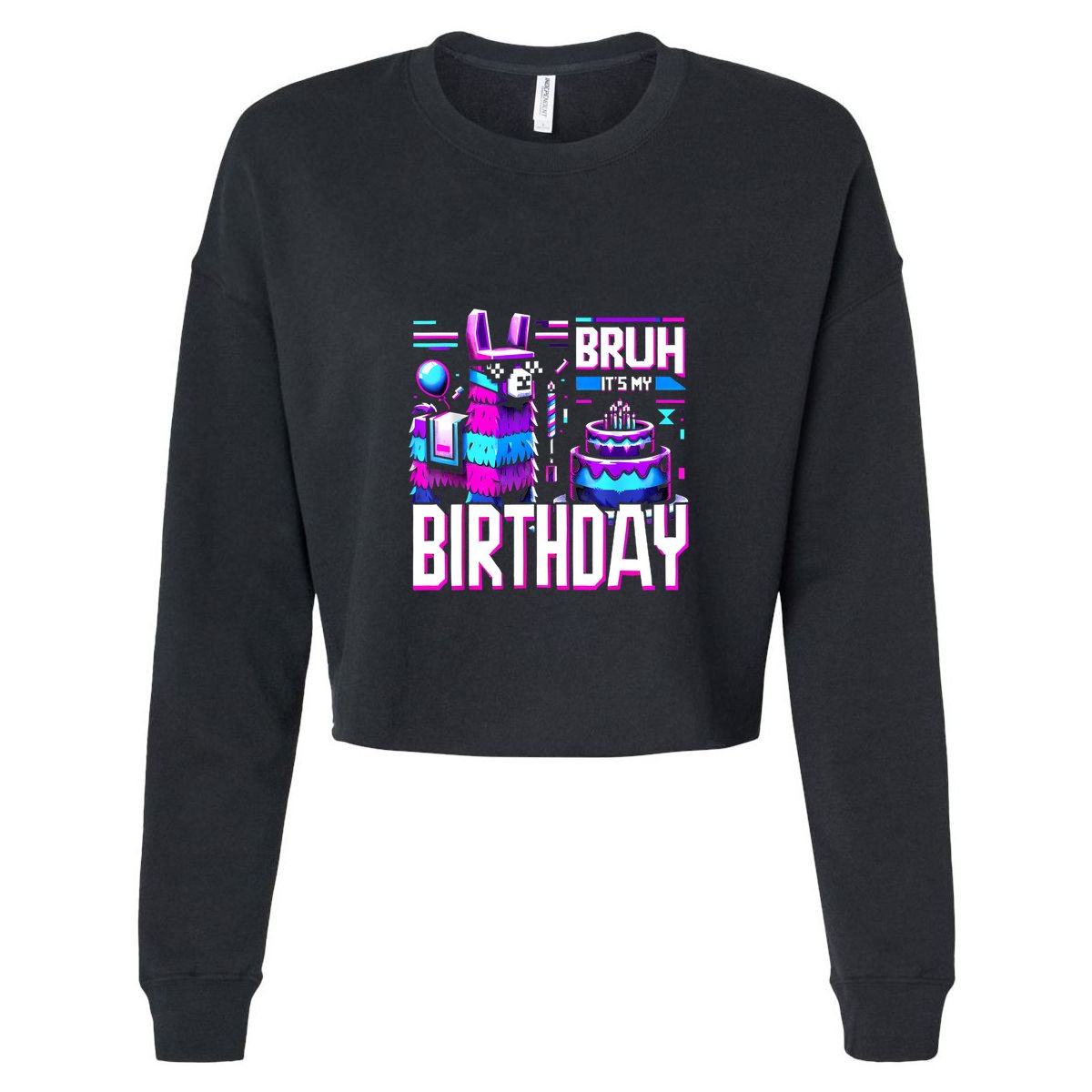 Bruh Its My Birthday Llama Pinata Family Party Bday Cool Comfort Performance Bucket Hat