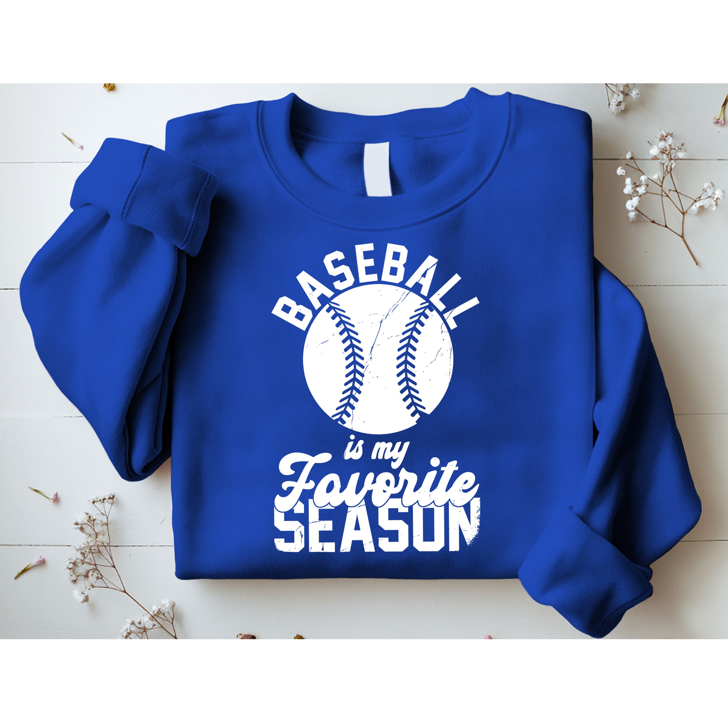 Baseball Is My Favorite Season Sport Lover Sweatshirt