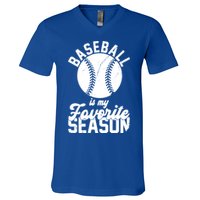 Baseball Is My Favorite Season Sport Lover V-Neck T-Shirt