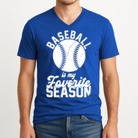 Baseball Is My Favorite Season Sport Lover V-Neck T-Shirt