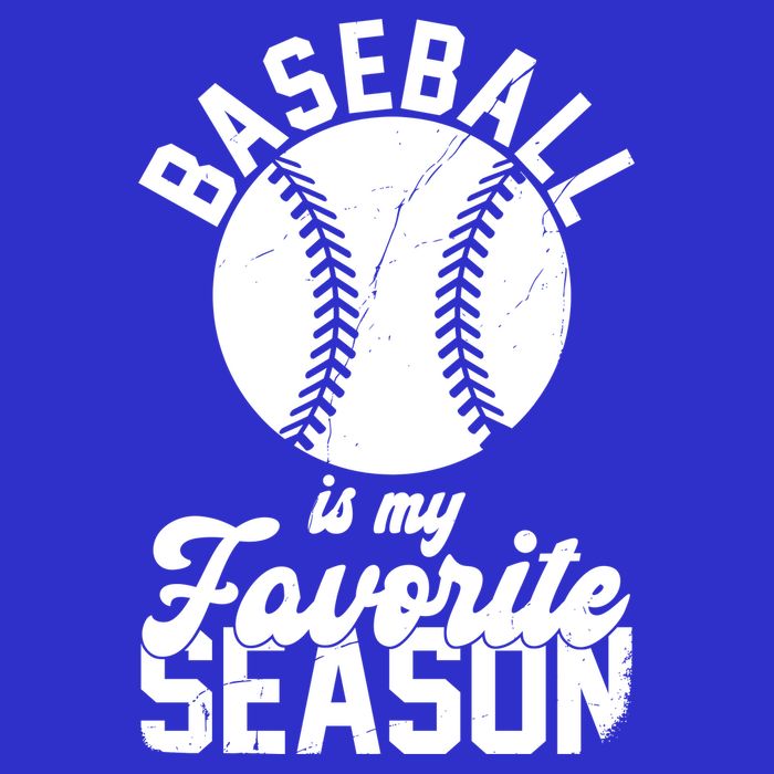 Baseball Is My Favorite Season Sport Lover Zip Tote Bag