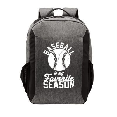 Baseball Is My Favorite Season Sport Lover Vector Backpack