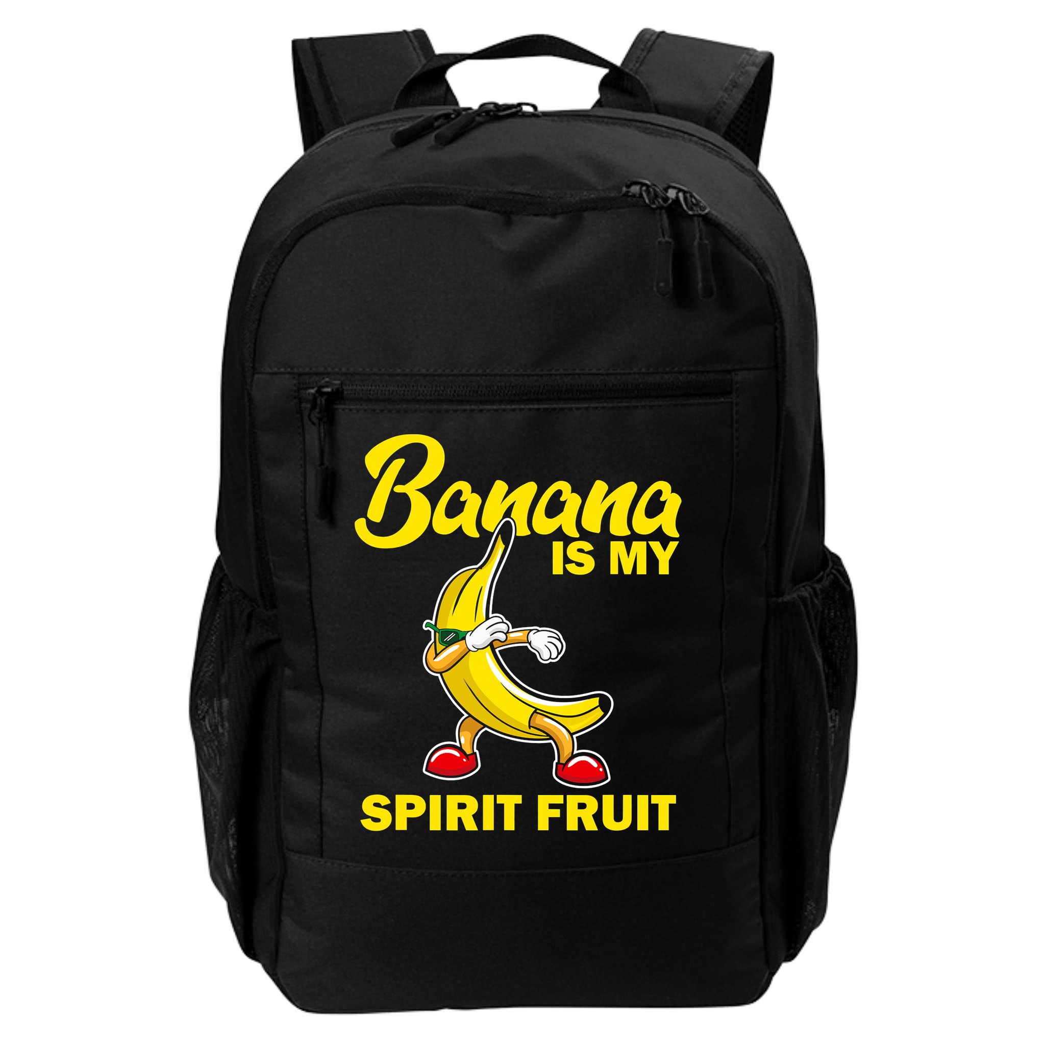Banana Is My Spirit Fruit Funny Dancing Banana Squad Backpack