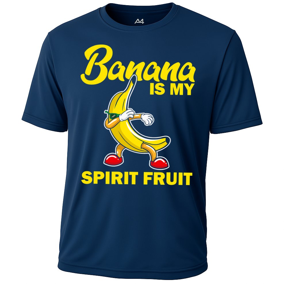 Banana Is My Spirit Fruit Funny Dancing Banana Squad Cooling Performance Crew T-Shirt
