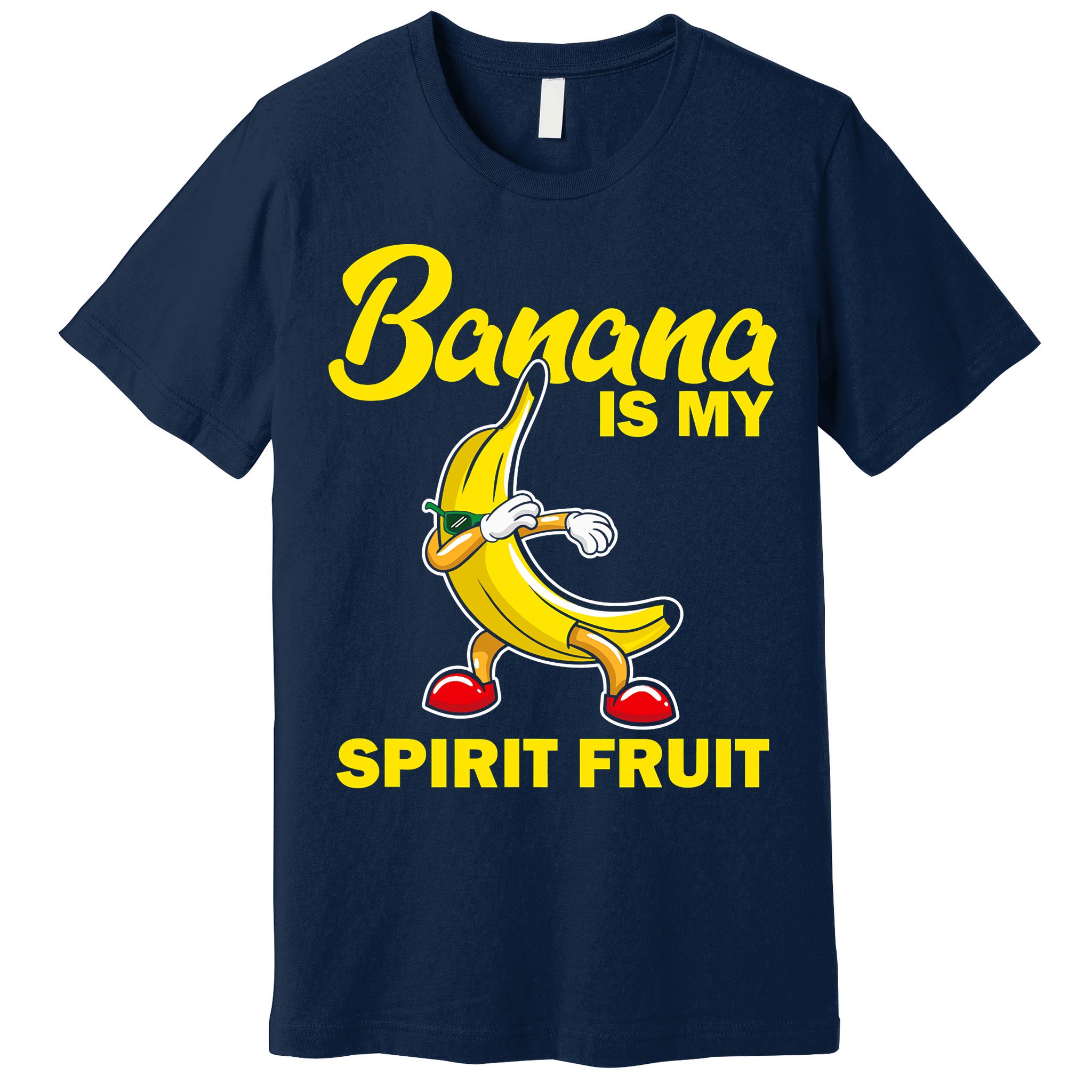 Banana Is My Spirit Fruit Funny Dancing Banana Squad Premium T-Shirt