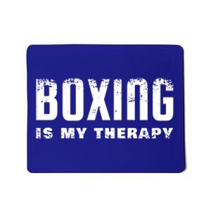 Boxing Is My Therapy Boxer Cool Gift Mousepad