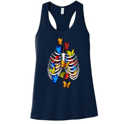 Butterflies In My Stomach Women's Racerback Tank