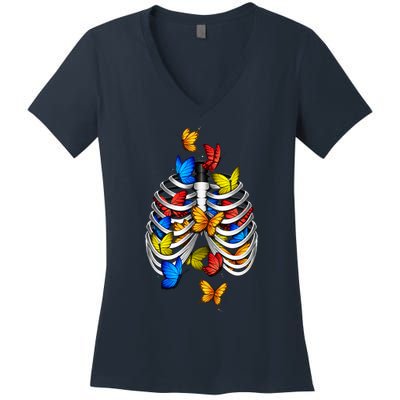 Butterflies In My Stomach Women's V-Neck T-Shirt