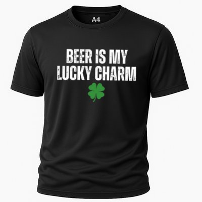Beer Is My Lucky Charm Funny St Patricks Day Performance Shirt