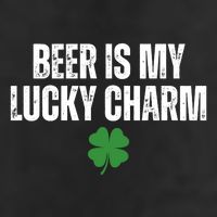 Beer Is My Lucky Charm Funny St Patricks Day Adult Drive Performance Visor