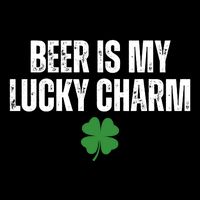 Beer Is My Lucky Charm Funny St Patricks Day 16 in Basic Backpack