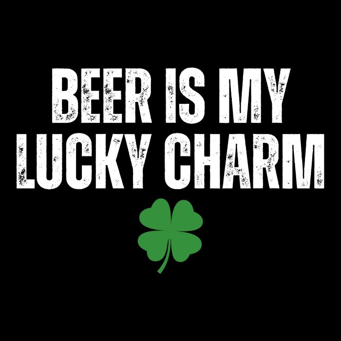 Beer Is My Lucky Charm Funny St Patricks Day 16 in Basic Backpack