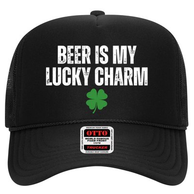 Beer Is My Lucky Charm Funny St Patricks Day Trucker Hat