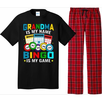 Bingo Is My Funny Bingo Grandma Player Women Mother's Day Pajama Set