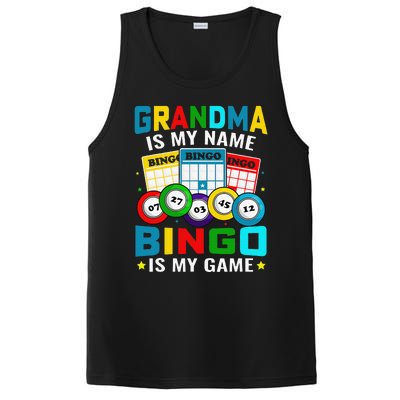 Bingo Is My Funny Bingo Grandma Player Women Mother's Day PosiCharge Competitor Tank