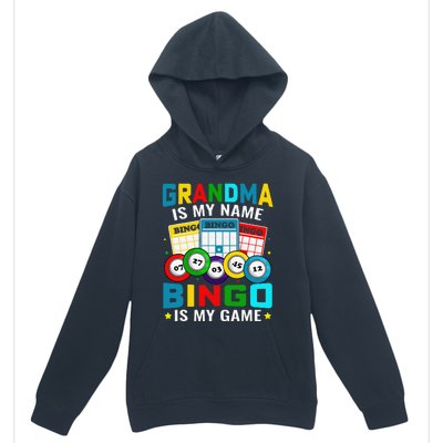 Bingo Is My Funny Bingo Grandma Player Women Mother's Day Urban Pullover Hoodie