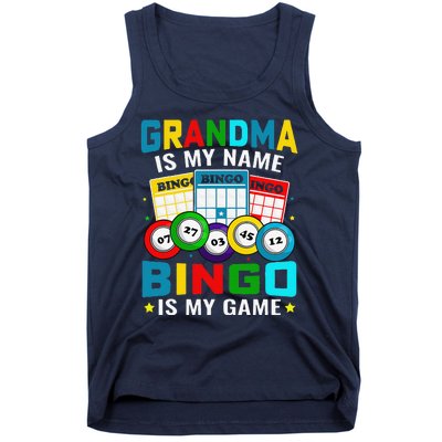 Bingo Is My Funny Bingo Grandma Player Women Mother's Day Tank Top