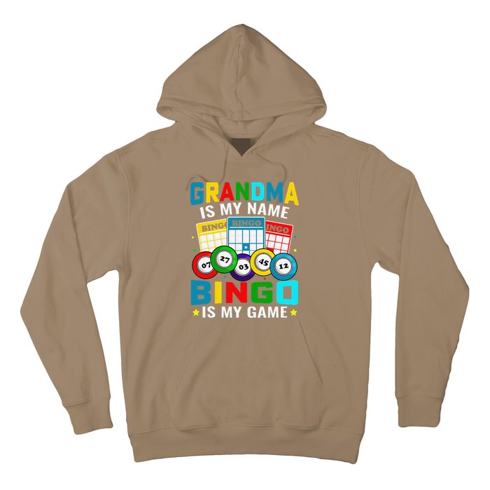 Bingo Is My Funny Bingo Grandma Player Women Mother's Day Hoodie