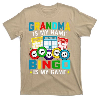 Bingo Is My Funny Bingo Grandma Player Women Mother's Day T-Shirt