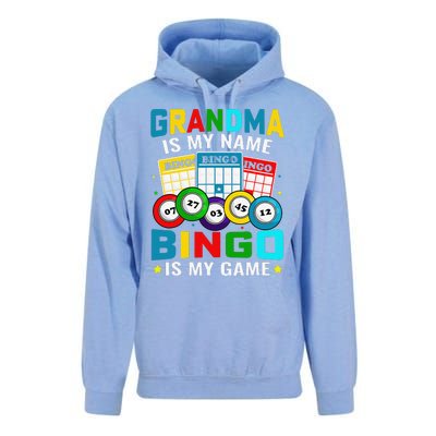 Bingo Is My Funny Bingo Grandma Player Women Mother's Day Unisex Surf Hoodie