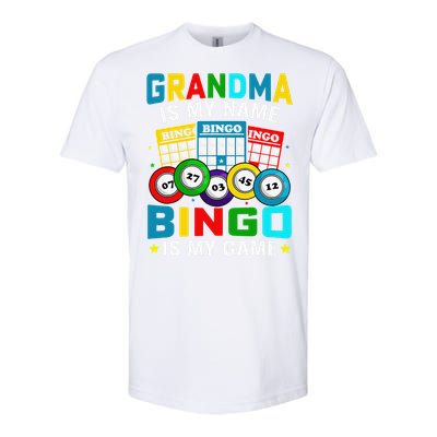 Bingo Is My Funny Bingo Grandma Player Women Mother's Day Softstyle CVC T-Shirt