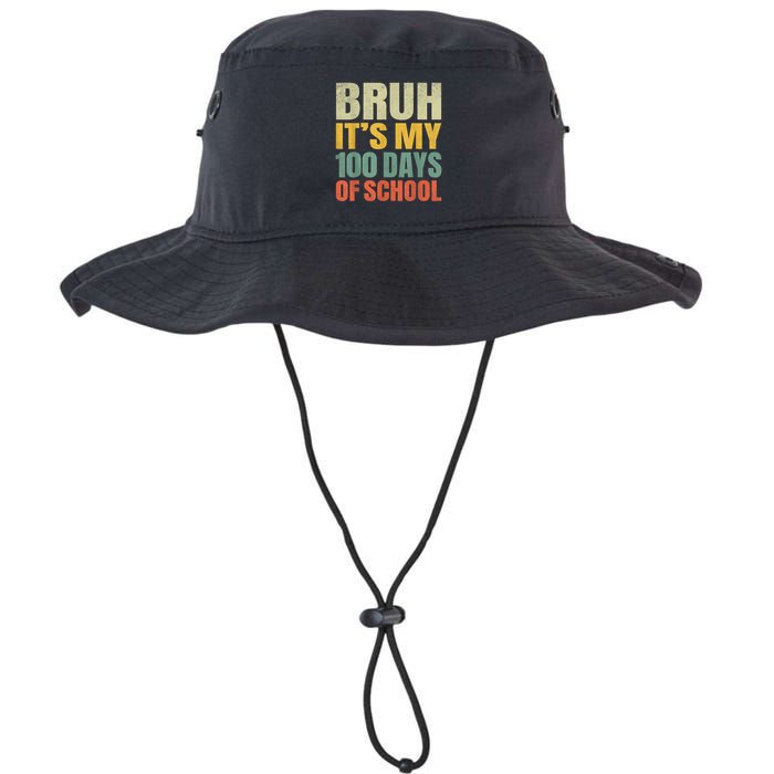 Bruh Its My 100 Days Of School 100th Day Of School Bucket Hat