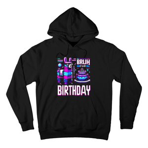 Bruh Its My Birthday Llama Pinata Boy Girl Family Party Bday Hoodie