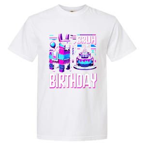 Bruh Its My Birthday Llama Pinata Boy Girl Family Party Bday Garment-Dyed Heavyweight T-Shirt