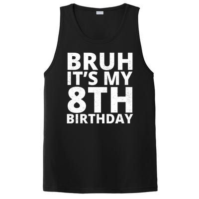 Bruh ItS My 8th Birthday Vintage Party PosiCharge Competitor Tank