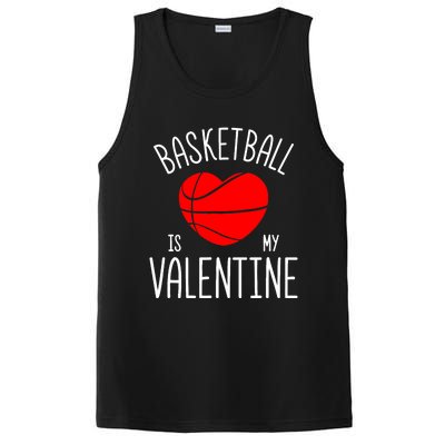 Basketball is My Valentine PosiCharge Competitor Tank